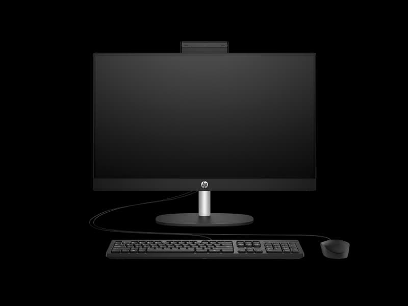 HP 24-cr0308nh 23.8" All-in-One PC, Intel Core i5-1334U, 8GB RAM, 512GB SSD, FHD IPS 99% sRGB, Jet Black DOS (No pre-installed OS) | B73T9EA#BH5 – Buy Online