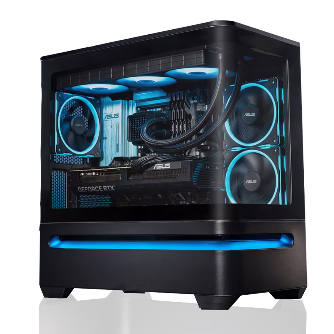 Gaming PC Powered By ASUS - INTEL 14700K, NVIDIA RTX 5070, 64 GB DDR5 RAM 6000MHz, 2TB SSD NVME, 750W, 240mm Liquid Cooler, Wi-Fi – Buy Online