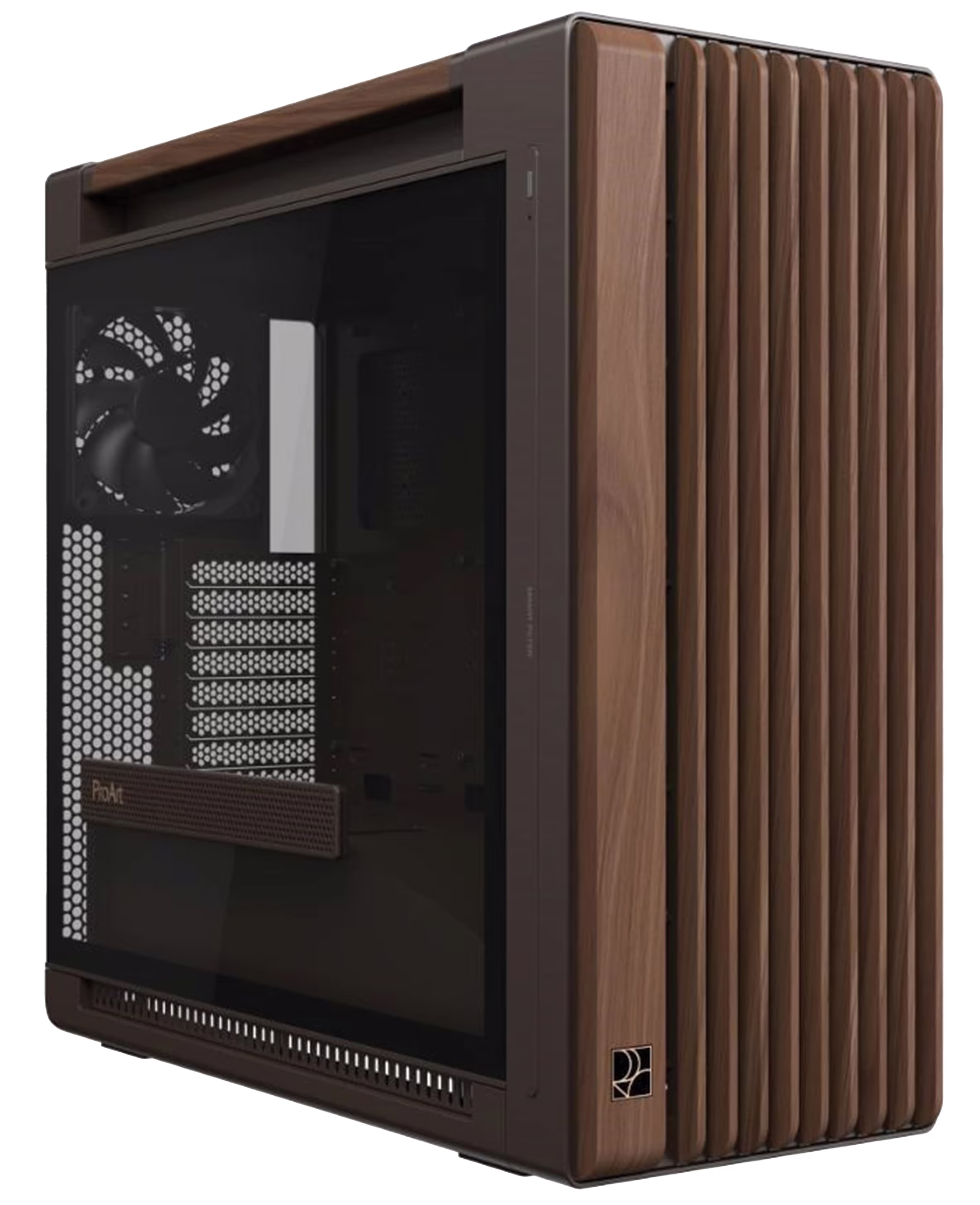 ASUS ProArt PA602 Wood Edition E-ATX Creative Professional Case,Walnut Wood & Retro Brown | 90DC00J8-B09000 – Buy Online