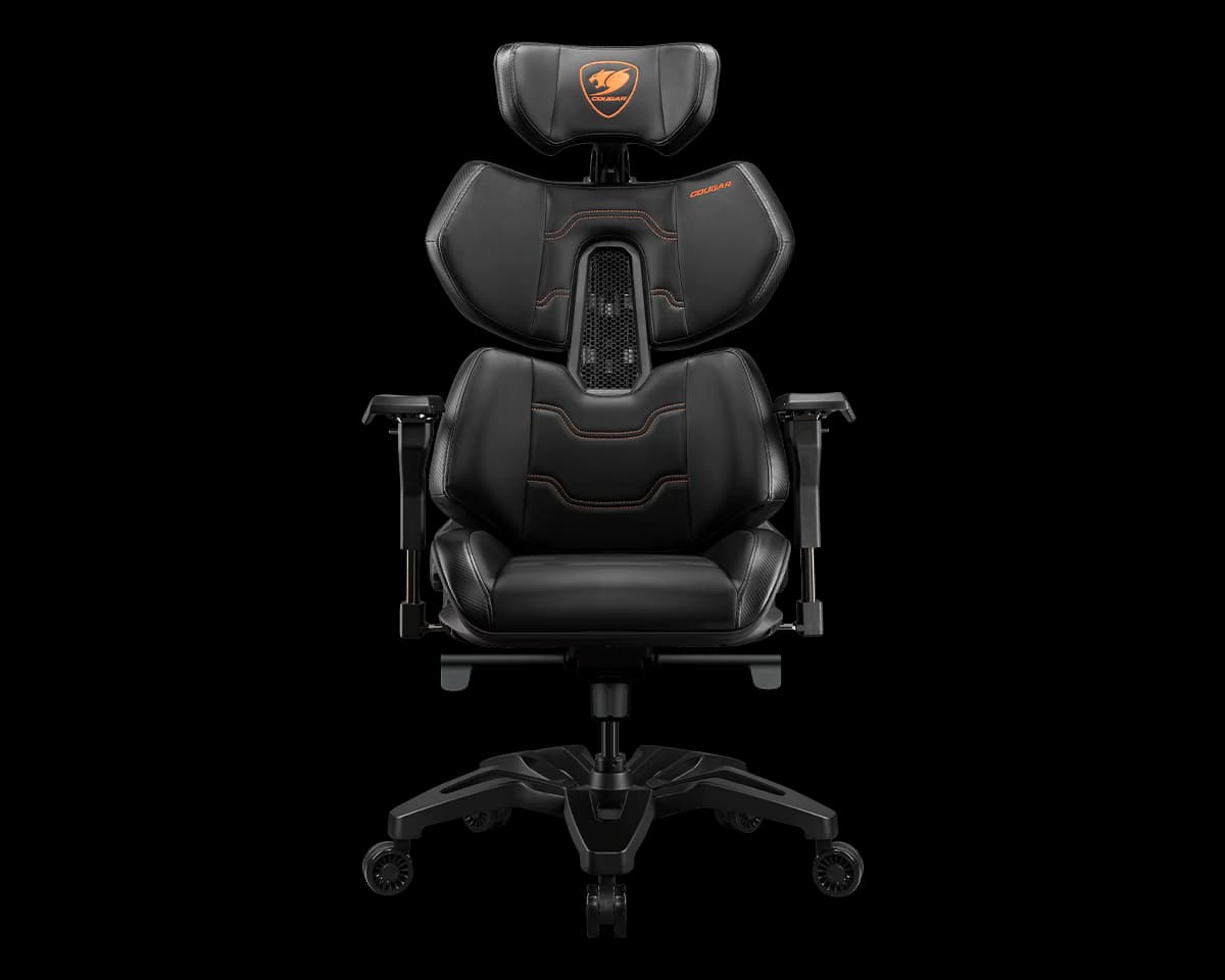 COUGAR Terminator Gaming Chair, Hyper-Dura Leatherette, 4D Armrests, 150° Recline, PAFRP Frame, Max Size Ergonomic High-Back Design | 3MTERNXB.0001 – Buy Online