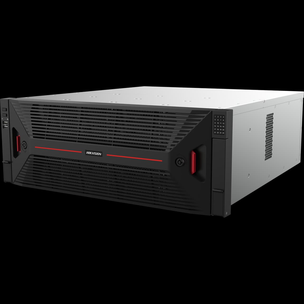 Hikvision DS-96128NI-H24R 128-Channel 4U 8K Super NVR, 1Gbps Bandwidth, 48-Ch 1080p Decoding, RAID 0/1/5/6/10 & N+1, ANPR & People Counting Support – Buy Online