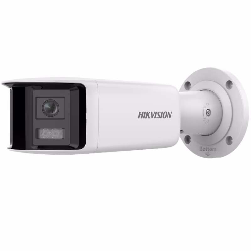 HIKVISION 4MP Panoramic ColorVu Fixed Bullet Network Camera, 24/7 Full-Color, 130dB WDR, & AI Human/Vehicle Detection | DS-2CD2T47G2P-LSU/SL – Buy Online