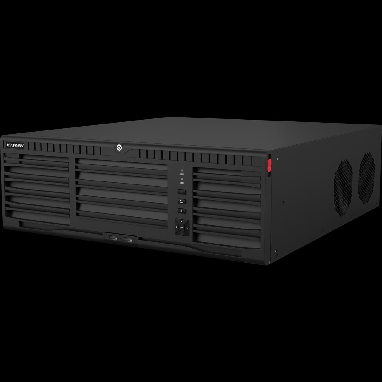 Hikvision DS-96128NI-M16/R 128-Channel 3U 4K NVR, 400Mbps Bandwidth, 8K/Dual 4K HDMI Output, RAID 0/1/5/6/10 with N+M Hot Spare, Redundant Power, IP Speaker Support – Buy Online