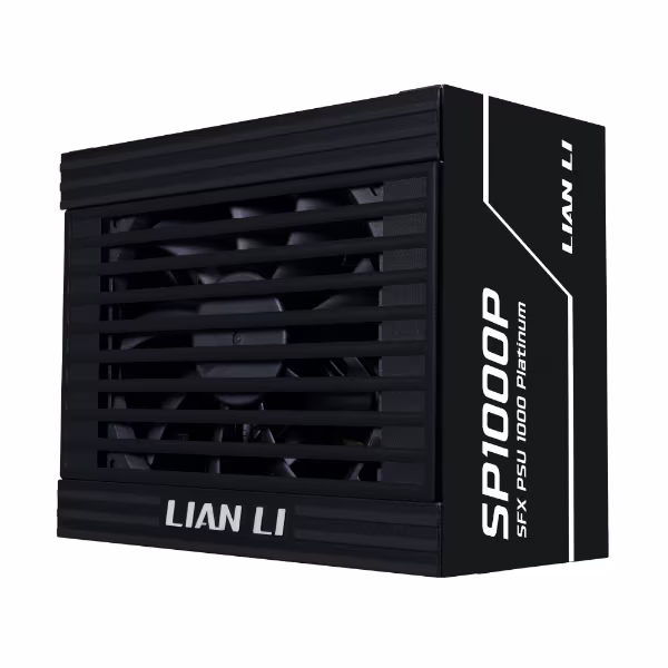 Lian Li SP1000P Black 1000W SFX Power Supply, 80 PLUS Platinum, Fully Modular, ATX 3.1 Ready, PCIe 5.1, Black | SP1000P BLACK – Buy Online