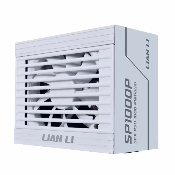 Lian Li SP1000P White 1000W SFX Power Supply, 80 PLUS Platinum, Fully Modular, ATX 3.1 Ready, PCIe 5.1, White | SP1000P WHITE – Buy Online