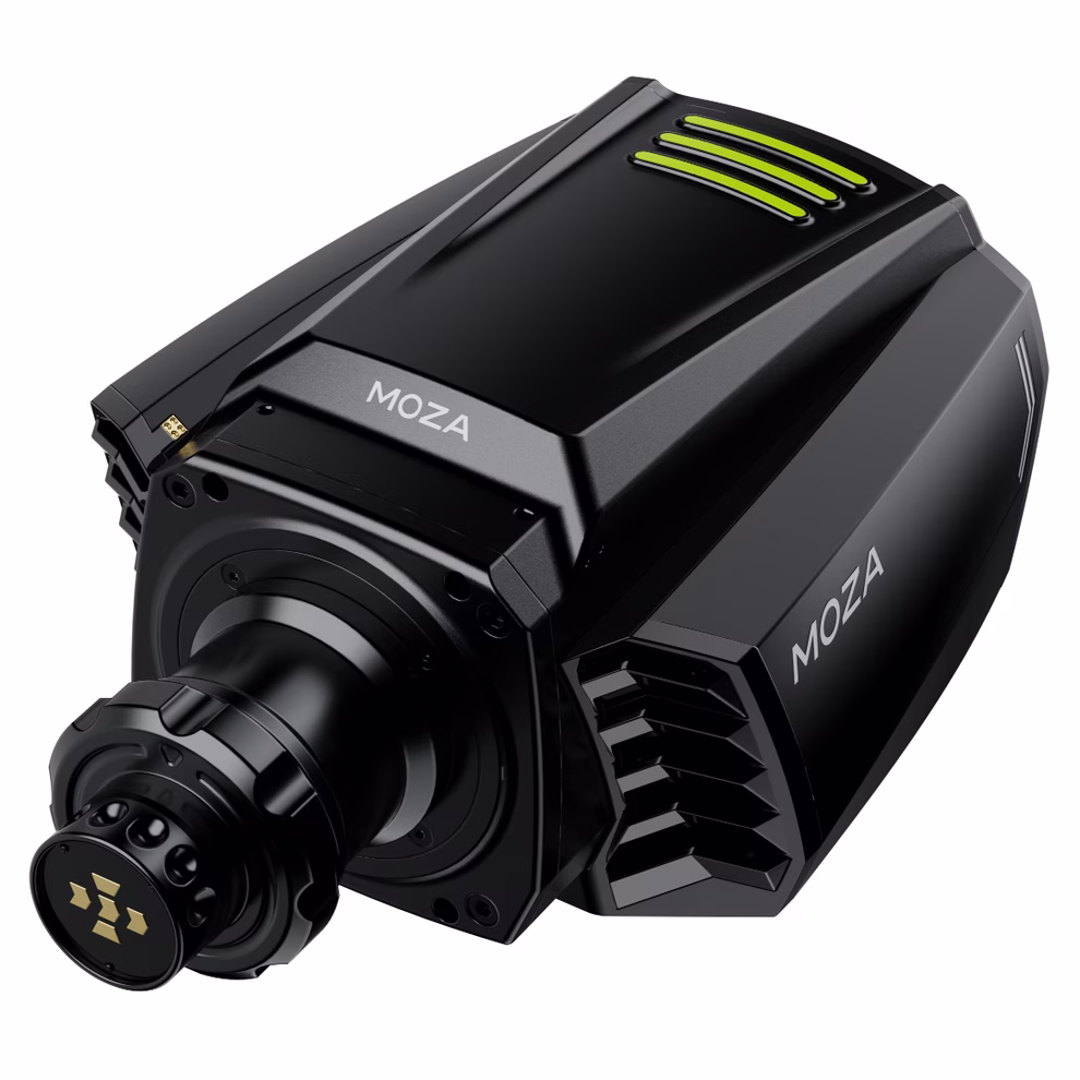 MOZA R16 V2 Direct Drive Wheel Base, 16Nm Peak Torque, 21-Bit Magnetic Encoder, PC Sim Racing, Aviation Grade Aluminum, Black, Professional DD Base | – Buy Online