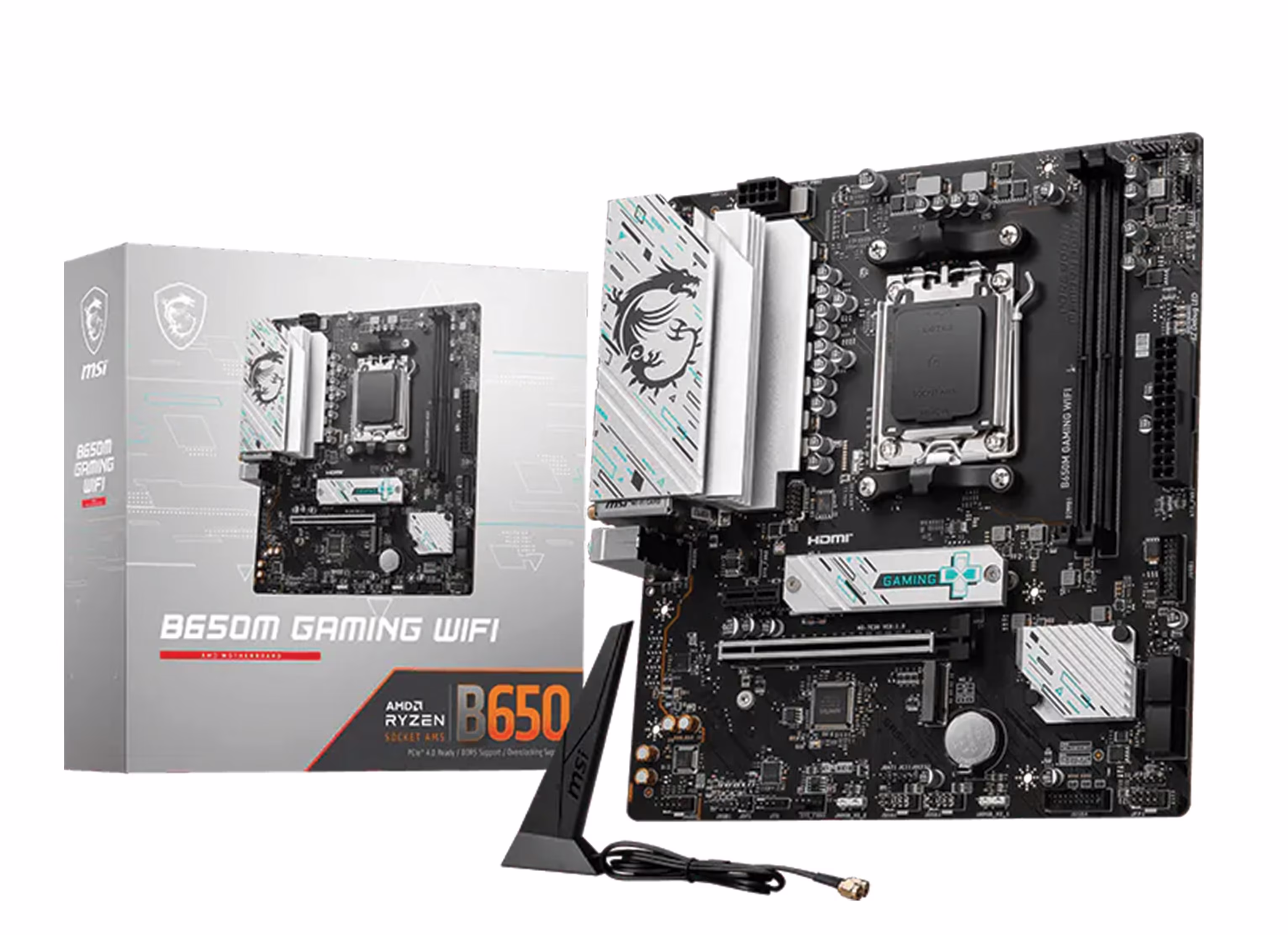 MSI B650M GAMING WIFI Motherboard, AMD Ryzen AM5 Socket, DDR5, PCIe 4.0, mATX | 911-7E30-009 – Buy Online
