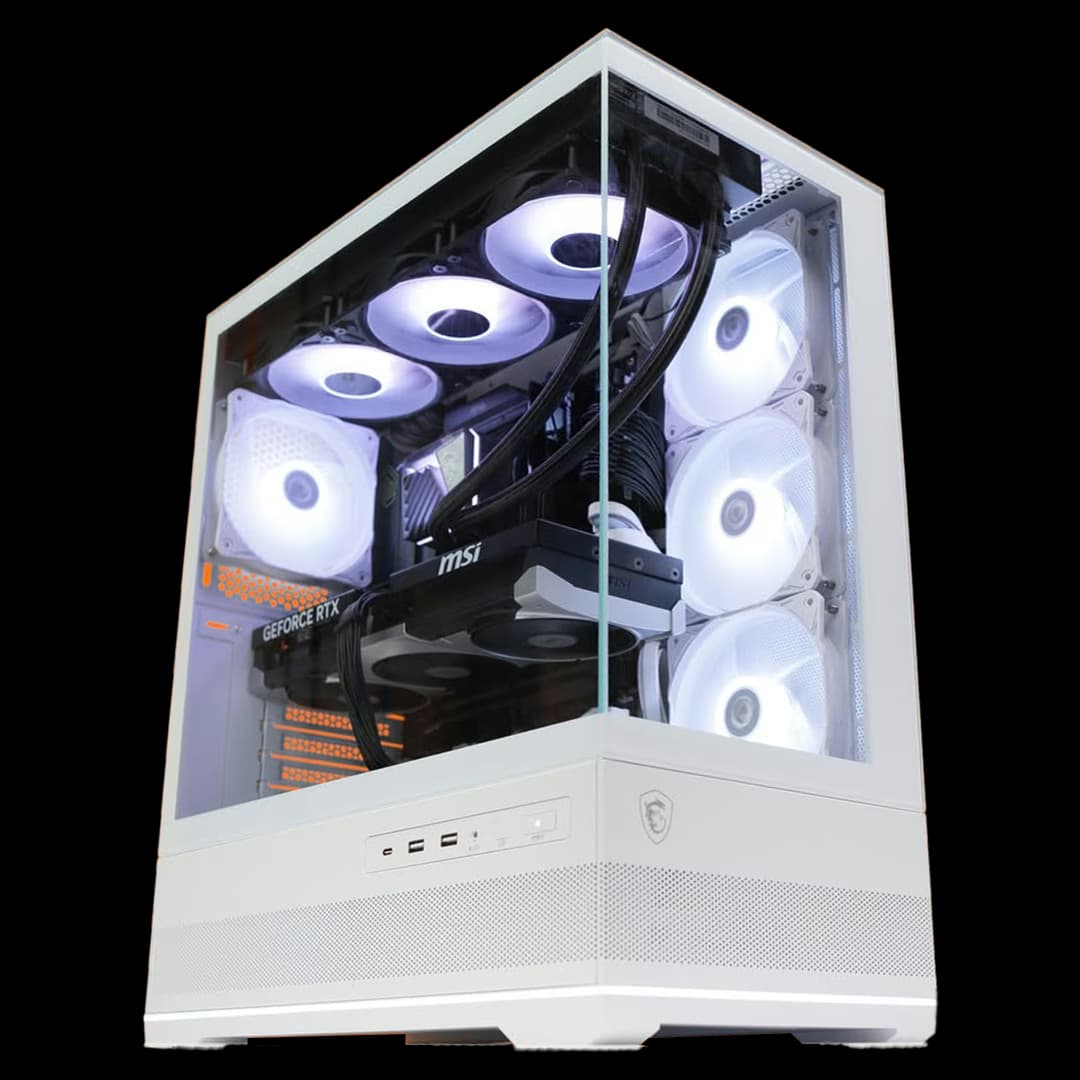 Gaming & Workstation PC Powered by MSI, Intel Core i7-14700F 14th Gen, 5070 SOC Edition 12GB, 32GB (2×16GB) 6000MHz, 1TB NVMe, 360 Black AIO ARGB Liquid Cooler, 750W – Buy Online