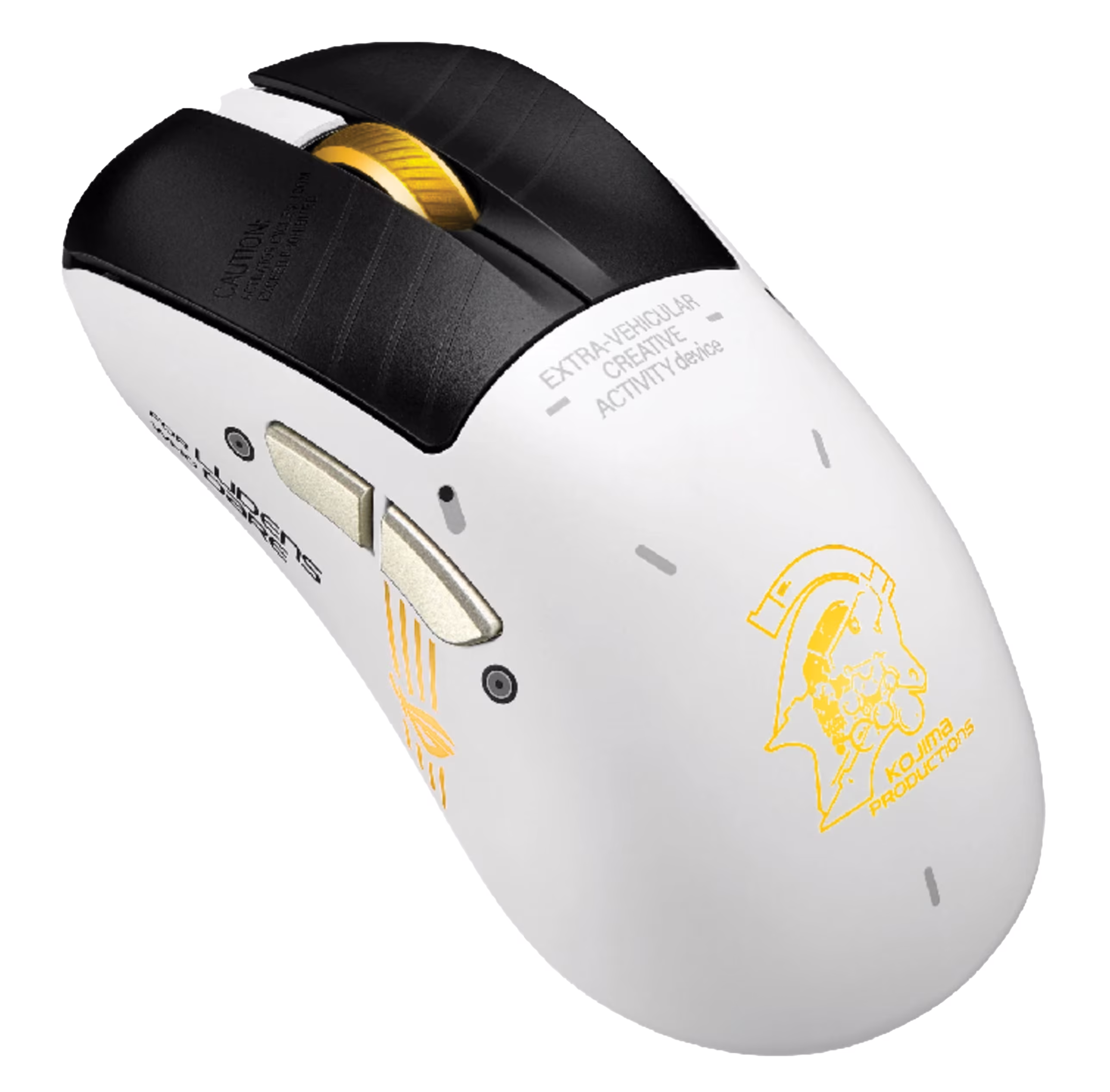 ASUS ROG P727 Keris II Origin Kojima Productions Edition Wireless Gaming Mouse, 42K DPI, 8K Polling, White | 90MP04L0-BMUA10 – Buy Online