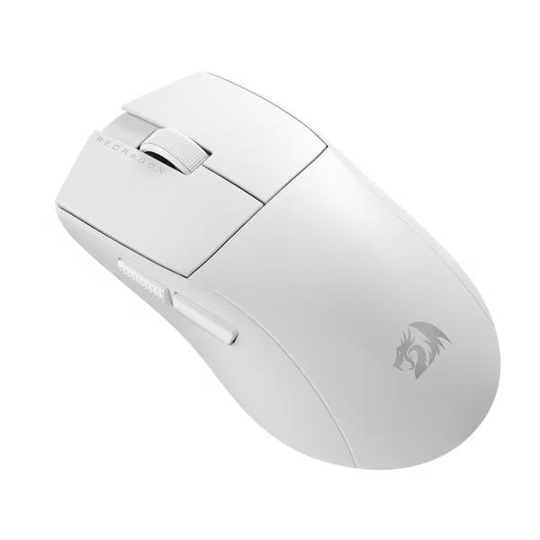 Redragon K1NG M916 PRO (1K Hz) 3 Modes 26K DPI Gamer Mouse, 49G Ultra-Light, Full Programmable Buttons, White | M916W-PRO-1K – Buy Online