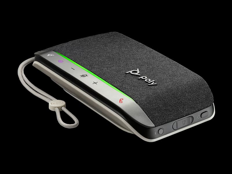 Poly Sync 20 Microsoft Teams Certified USB-A Speakerphone, Paired Up to 8 devices, Up to 20 hours (talk time), Compatible with PCs via USB Type-A cable and smartphones via Bluetooth | 772C8AA – Buy Online