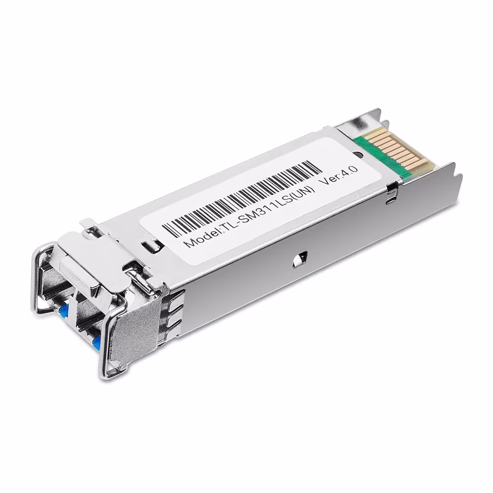 TP-Link TL-SM311LS Single-Mode MiniGBIC SFP Module, 1000Base-LX, 1310nm, LC Duplex, Up to 20km, Hot-Swappable | TL-SM311LS – Buy Online