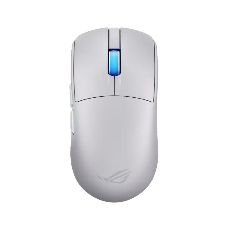ASUS ROG Harpe II Ace Ultralight 48-gram White Gaming Mouse, Tri-mode (2.4 GHz, Bluetooth and wired USB), 42,000 DPI, ROG AimPoint Pro Optical Sensor, ROG Optical Micro Switches, 8,000Hz | 90MP0490-BMUA10 – Buy Online
