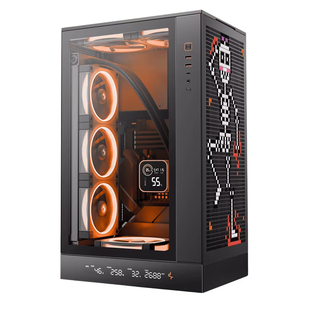 High-Performance Gaming PC: AMD Ryzen 5 7600X + MSI VANGUARD RTX 5060 Ti 16GB GDDR7, 32GB DDR5 6000MHz RGB, 1TB PCIe 4.0 NVMe SSD, 360mm LCD AIO, 750W Bronze PSU, WiFi 6E, DeepCool CH270 mATX – Buy Online