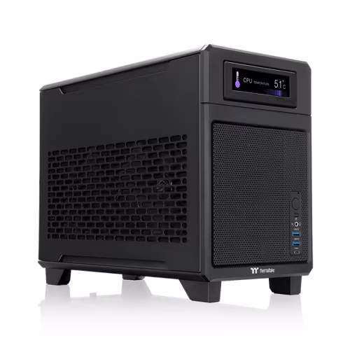 Compact Mini-ITX Gaming PC: AMD Ryzen 7 7800X3D + ZOTAC RTX 5070 Ti Solid SFF 16GB GDDR7, 32GB DDR5 6000MHz RGB, 1TB NVMe SSD, 360mm ARGB AIO, 850W SFX PCIe Gen5 PSU, Thermaltake TR100 Mini Case – Buy Online