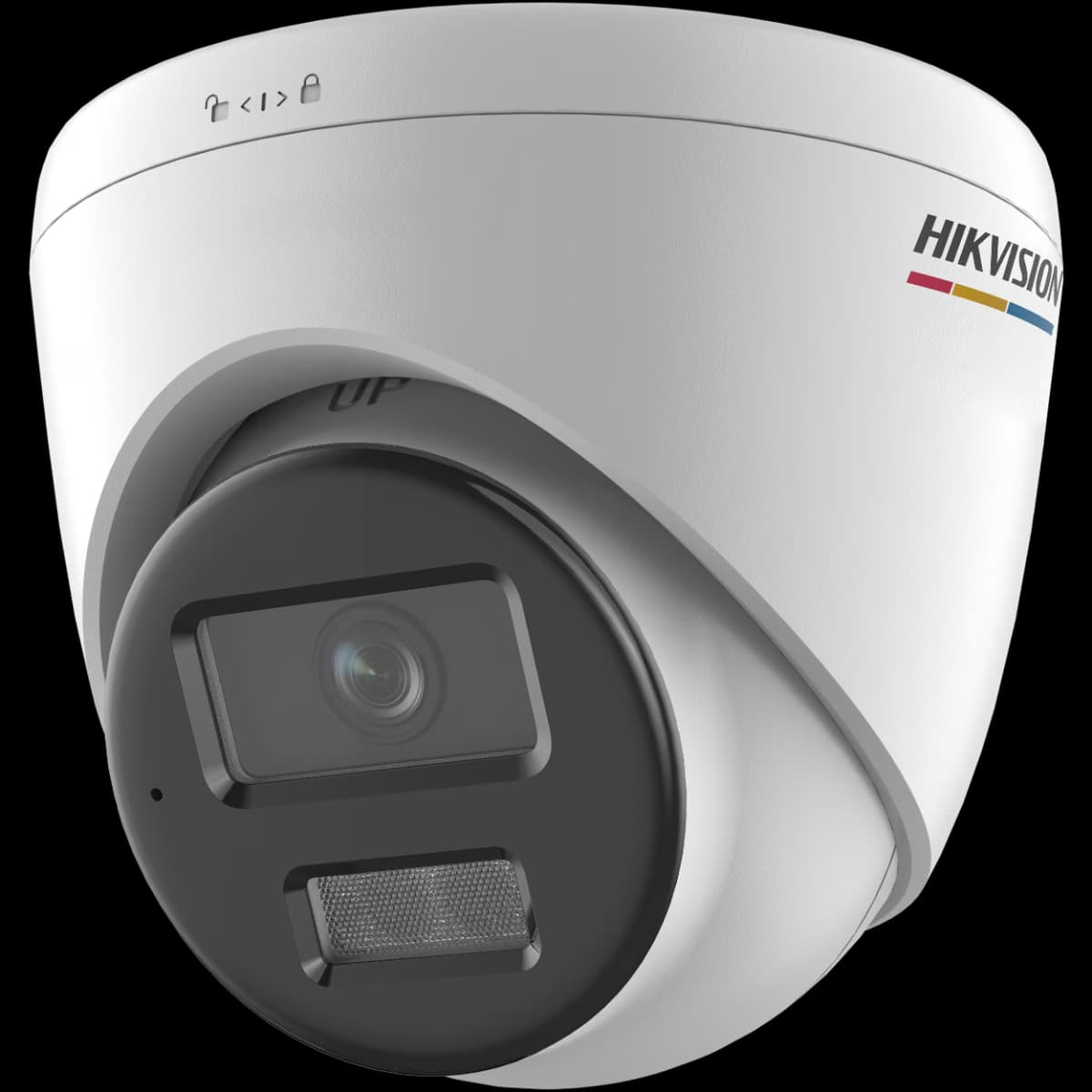 Hikvision DS-2CD1327G2H-LIUF/S(L) 2 MP ColorVu with Smart Hybrid Light Fixed Turret Network Camera, Built-in Two-way Audio, Strobe Light Alarm – Buy Online
