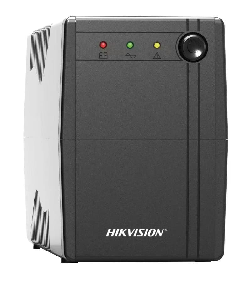 Hikvision DS-UPS600 UPS, 600 VA / 360 W, Built-in AVR, 4-6 hours recover to 90% capacity, Surge protection – Buy Online