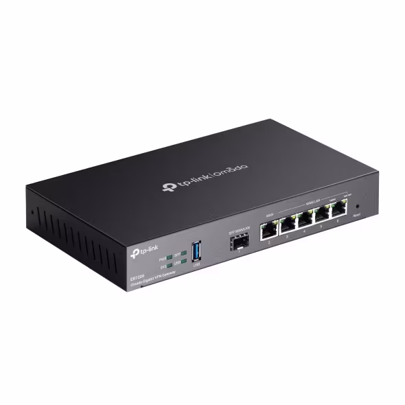 TP-Link ER7206 Omada Gigabit VPN Gateway, SPI Firewall Omada SDN Integrated Load Balance Lightning Protection, Rack Mount/Desktop/Wall Mount – Buy Online