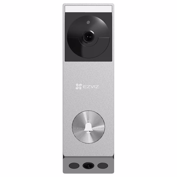 EZVIZ EP3x Pro 2K Battery-Powered Video Doorbell, 2K & 1080p Dual Lenses, Solar Panel Included, Two-Way Talk, Free 32 GB eMMC Storage | CS-EP3x Pro – Buy Online