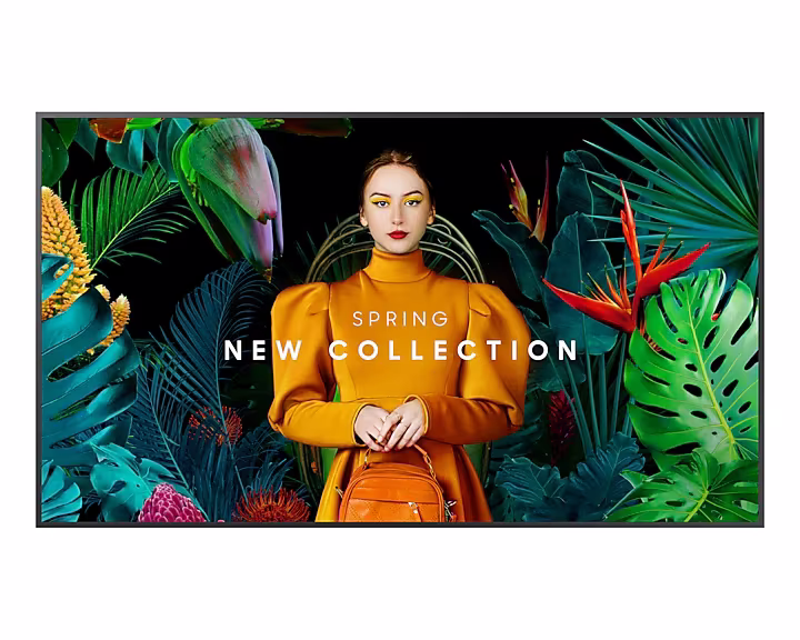 Samsung QM65C Crystal 65Inch Signage, 75Hz Refresh Rate, 8ms Response Time,4K UHD VA Panel, Display 11.5 mm Bezel Width, Tizen 7.0 OS, 16GB Flash Memory, 400 x 300mm VESA Mount, Black | LH65QMCEBGCXUE/ LH65QMCEBGCXUE – Buy Online