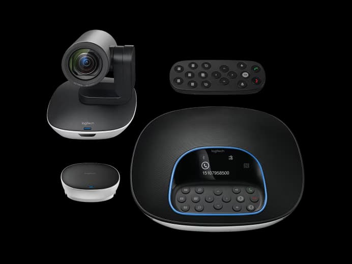 Logitech Group Video Conferencing Bundle with Expansion Mics for Big Meeting Rooms | 960-001057 – Buy Online