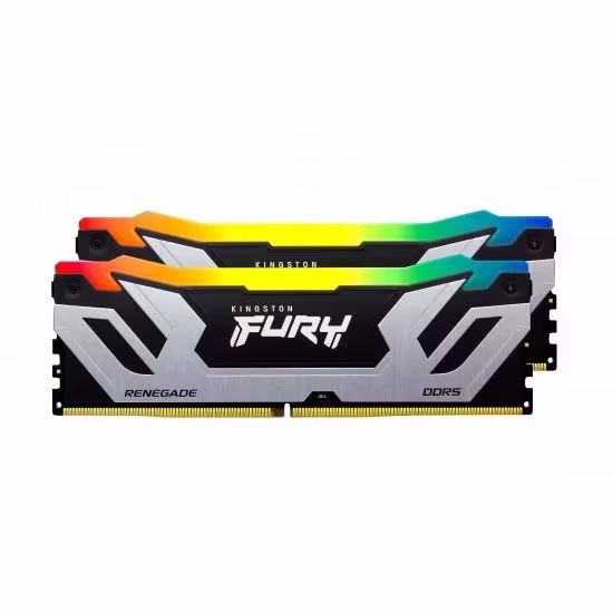 Kingston FURY Renegade RGB 32GB (2x16GB) KF568C36RSAK2-32 DDR5 6800MT/s Memory DIMM - Silver/Black – Buy Online