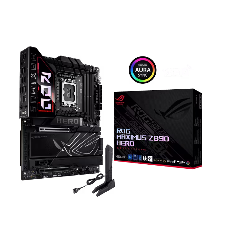 Intel Core Ultra 9 285K Processor X ASUS ROG MAXIMUS Z890 HERO Motherboard | Ultra Series Combo – Buy Online