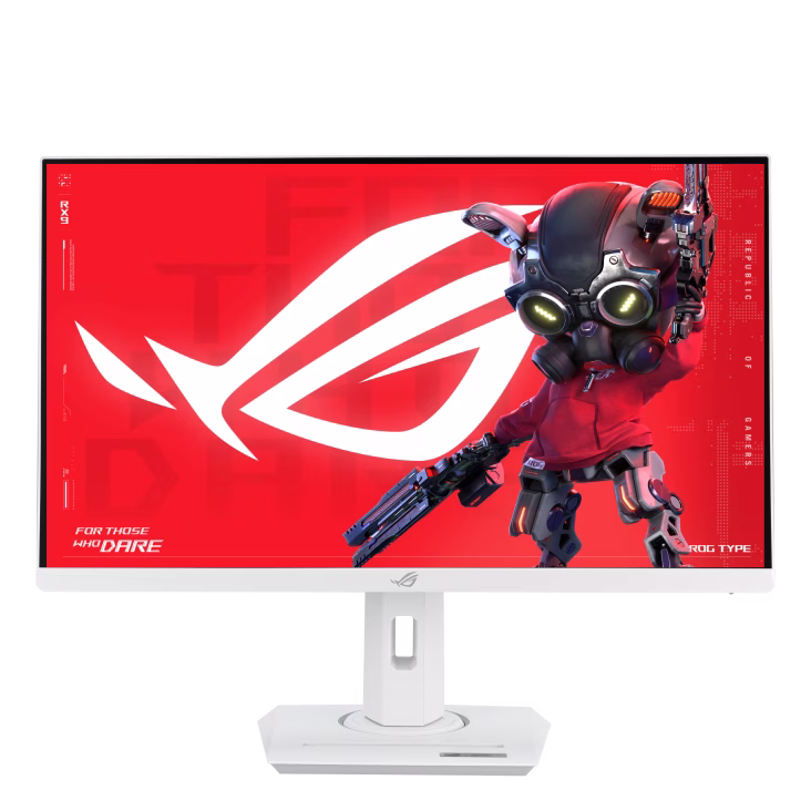 ASUS ROG Strix XG27ACS-W USB Type-C White Gaming Monitor, 27-inch 2560x1440, 180Hz (Above 144Hz), 1ms (GTG), Fast IPS, Extreme Low Motion Blur Sync, USB Type-C, G-Sync compatible, DisplayWidget Center, tripod socket, HDR, 2 Yr Warranty | 90LM09Q1-B01170 – Buy Online