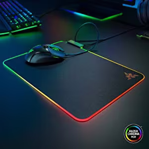 Razer Firefly Hard V2 RGB Gaming Mouse Pad (Customizable Chroma Lighting, Built-in Cable Management, Balanced Control & Speed, Non-Slip Rubber Base) | RZ02-03020100-R3M1 – Buy Online