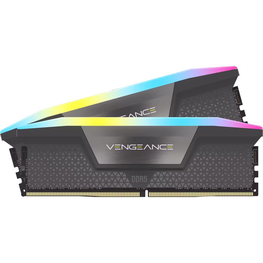 Corsair VENGEANCE RGB 96GB (2x48GB) DDR5 DRAM 6000MT/s CL30 AMD EXPO & Intel XMP Memory Kit, Black | CMH96GX5M2B6000Z30 – Buy Online