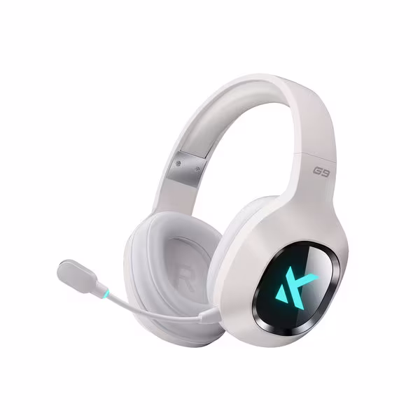 MCHOSE G9 Pro Series Wireless Gaming Headset, 2.4G/BT Wireless/Type-C, Multi-Platform Compatibility, White | MC-G9-4 – Buy Online