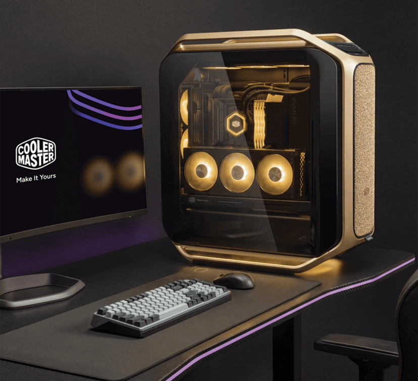 Big Gold Computer Cooler Master COSMOS ALPHA Gold Limited Edition 1/199 Case