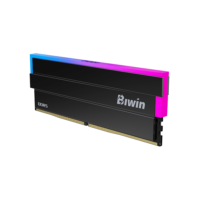 Biwin Black Opal DW100 32GB DDR5-6000 CL28 RGB RAM Kit Biwin Black Opal DW100 32GB DDR5-6000 CL28 RGB RAM Kit